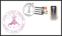 1490 Espace (space Raumfahrt) Lettre (cover Briefe) USA STS 51 J Atlantis F1 Navette Shuttle START 3/10/1985 - Etats-Unis