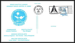 1475 Espace (space Raumfahrt) Lettre (cover Briefe) USA STS 51 F Challenger Navette Shuttle Start 29/7/1985 - Etats-Unis