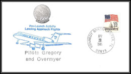 1455 Espace (space Raumfahrt) Lettre (cover Briefe) USA STS 51 B Discovery Shuttle (navette) Landing Approach 28/4/1985 - Etats-Unis