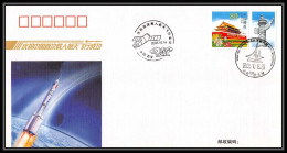 1379 Espace (space Raumfahrt) Lettre (cover Briefe) CHINE (china) 16/10/2003 YANG LIWEI (FIRST TAIKONAUT)  - Asia