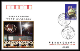 1316 Espace (space) Lettre (cover) CHINE (china) 15/10/2003 YANG LIWEI (FIRST TAIKONAUT) Xi'an Satellite Control Center - Asia