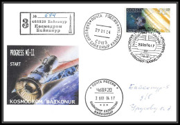 1246 Espace Space Lettre (cover) Russie (Russia) 29/1//2004 Progress M1-11 Launch Iss Soyuz (soyouz Sojus) U Recommandé  - UdSSR