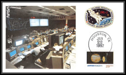 1242 Espace (space Raumfahrt) Carte Maximum (card) Atlantis Shuttle (navette) USA 22/1/1992 STS-42 - Etats-Unis