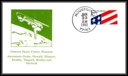 1234 Espace (space Raumfahrt) Lettre (cover Briefe) Atlantis Shuttle (navette) USA 22/1/1992 STS-42 - Etats-Unis