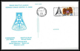 1215 Espace (space Raumfahrt) Lettre (cover Briefe) Atlantis Shuttle (navette) USA 2/8/1991 STS-43 - Etats-Unis