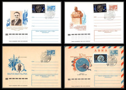 1037 Espace (space Raumfahrt) Entier Postal (Stamped Stationery) Russie (Russia Urss USSR) 12/1/1977 Korolev 4 Lettres - Russia & USSR
