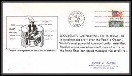 0833 Espace (space Raumfahrt) Lettre (cover Briefe) USA 26/2/1969 Essa 9 Satellite Cuba CAPE CANAVERAL - Stati Uniti