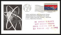 0562 Espace (space Raumfahrt) Lettre (cover Briefe) USA 13/5/1966 Wallops Islands Arcas & Hasps Met Rocket Series - United States