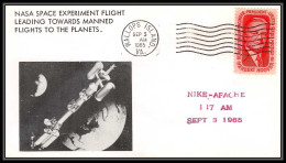 0527 Espace (space Raumfahrt) Lettre (cover Briefe) USA 3/9/1965 Wallops Islands Nike Apache - United States