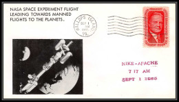 0526 Espace (space Raumfahrt) Lettre (cover Briefe) USA 1/9/1965 Wallops Islands Nike Apache - United States