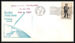 0440 Espace (space Raumfahrt) Lettre (cover Briefe) USA 5/2/1964 Wallops Islands Nike Cajun - Etats-Unis