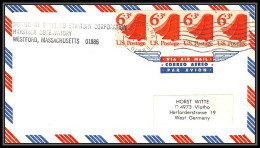 0171/ Espace (space Raumfahrt) Lettre (cover Briefe) USA 15/7/1975 Apollo Soyuz (soyouz Sojus) Project WESTFORD - Etats-Unis