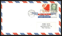 0155/ Espace (space Raumfahrt) Lettre (cover Briefe) USA 24/7/1975 Apollo Soyuz (soyouz Sojus) Project SAN FRANCISO - Etats-Unis