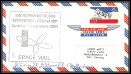 0134/ Espace (spacet) Lettre Cover Signé (signed Autograph) USA 15/7/1975 Apollo Soyuz (soyouz) Cambridge  - Stati Uniti