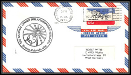 0137/ Espace (space Raumfahrt) Lettre (cover Briefe) USA 15/7/1975 Apollo Soyuz (soyouz) ATMOSPHERIC RESEARCH BOULER - United States