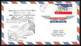 0135/ Espace (spacet) Lettre Cover Signé (signed Autograph) USA 15/7/1975 Apollo Soyuz (soyouz) Boulder  - United States