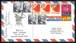 0121/ Espace (space) Lettre (cover ) USA Signé (signed Autograph) 15/7/1975 Apollo Soyuz (soyouz) Project FAIRBANKS  - USA