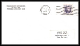 0079/ Espace (space Raumfahrt) Lettre (cover Briefe) USA 15/7/1975 Apollo Soyuz (soyouz Sojus) Brewster - Etats-Unis