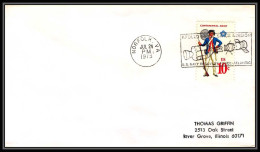 0062/ Espace (space Raumfahrt) Lettre (cover Briefe) USA Apollo Soyuz (soyouz Sojus) Test Project Norfolk  - Stati Uniti