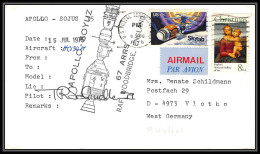 0047/ Espace (space Raumfahrt) Lettre (cover Briefe) USA Skylab 6/8/1975 - Apollo Soyuz (soyouz Sojus) Hc 130h - United States