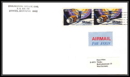 0011/ Espace (space Raumfahrt) Lettre (cover Briefe) USA Skylab 15/7/1975 Brewster Apollo Program Satellite Probe  - Estados Unidos
