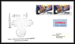 0005/ Espace (space Raumfahrt) Lettre (cover Briefe) USA Skylab 15/7/1975 - SATURN 1B Marshall Apollo Program - Estados Unidos