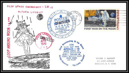 2395 USA Loop Around Moon Norad Apollo 131/4/1970 Tirage 400 Espace (space Raumfahrt) Lettre (cover Briefe)  - USA