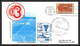 2261 Espace (space Raumfahrt) Lettre (cover Briefe) USA Skylab 4 SL 4 Landing Re Entry And Recovery 8/2/1974 - Verenigde Staten