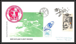 2244 Espace Space Lettre (cover Briefe) USA Skylab 3 Sl-3 Flight Record 24/8/1973 Copernicus Copernic Copernico - Stati Uniti