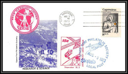 2243 Espace Space Lettre (cover Briefe) USA Skylab 3 Sl-3 Research An Science 9/8/1973 Copernicus Copernic Copernico - Verenigde Staten