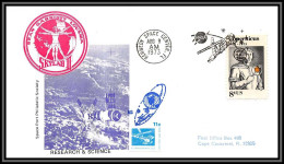2242 Espace Space Lettre (cover Briefe) USA Skylab 3 Sl-3 Research An Science 9/8/1973 Copernicus Copernic Copernico - United States