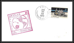 2223 Espace (space Raumfahrt) Lettre (cover Briefe) USA Skylab 2 Projecr Fdc 22/6/1973 Ticonderoga - Estados Unidos