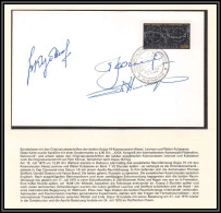 1979X Espace (space) Lettre Cover Signé Signed Autograph Leonov Kubassov Yougoslavie Yugoslavia Soyuz Soyouz Apollo 1978 - Europe