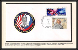 1866Xa Espace Space Lettre Cover Allemagne (germany Bund) 1994 Shuttle Navette Sir-c X-sar Mission Sergueï Krikaliov - Europe