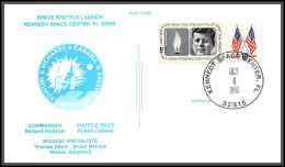 1843 Espace (space Raumfahrt) Lettre (cover Briefe) USA Start STS 41 Discovery Shuttle (navette) 6/10/1990 - Etats-Unis