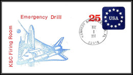 1840 Espace (space) Entier Postal (Stamped Stationery) USA Emergency Drill Ksc Discovery Shuttle (navette) - 8/5/1990 - USA