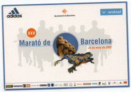 CLB - ATHLETISME - CPM - XXV MARATO DE BARCELONA 2002 - 25 EME MARATHON DE BARCELONE 2002 - Atletica