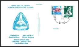 1815 Espace (space) Lettre (cover) USA STS 34 Atlantis Navette Shuttle Start 18/10/1989 Allemagne (germany Bund) - Verenigde Staten