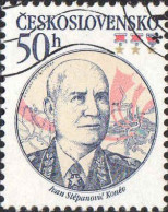 Tchekoslovaquie Poste Obl Yv:2536-2538 Personnalités (cachet Rond) - Gebraucht