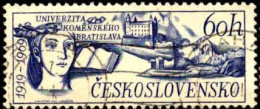 Tchekoslovaquie Poste Obl Yv:1707/1712 Commémorations (TB Cachet Rond) 5 Timbres - Usati