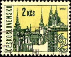 Tchekoslovaquie Poste Obl Yv:1445 Mi:1580x Brno (TB Cachet Rond) - Usati