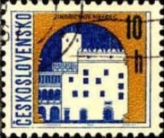 Tchekoslovaquie Poste Obl Yv:1440 Mi:1575x Jindřichův Hradec (Beau Cachet Rond) - Oblitérés