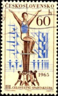 Tchekoslovaquie Poste Obl Yv:1405 Mi:1539 3rd National Spartakiad (cachet Rond) - Used Stamps