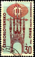 Tchekoslovaquie Poste Obl Yv:1288 Mi:1416 Foire Internationale De Brno (Beau Cachet Rond) - Usados