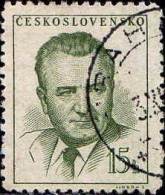 Tchekoslovaquie Poste Obl Yv: 712 Mi:808 Président Klement Gottwald (TB Cachet Rond) - Used Stamps