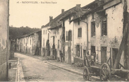 Badonviller * Rue Notre Dame * Villageois - Other & Unclassified