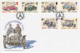 Insel Man Mi.Nr. 637-642,90 Jahre Tourist-Trophy-Automobilrennen (6 Werte) - Isle Of Man