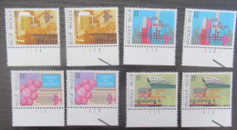2114/17 'Made In Belgium' - Postfris ** - Volledige Set Plaatnummers - 1981-1990