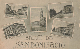 Sanbonifacio , Verona * Souvenir Gruss * San Bonifacio Veneto Italia - Verona
