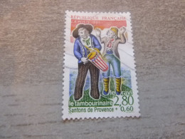 Les Santons De Provence - Le Tambourinaire Et Le Ravi - 2f.80+60c. - Yt 2978 - Multicolore - Oblitéré - Année 1995 - - Used Stamps